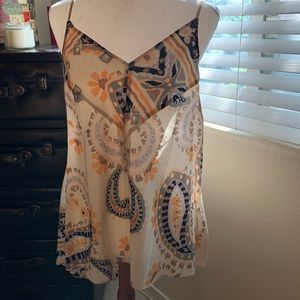 Anthropology Top medium size very light.